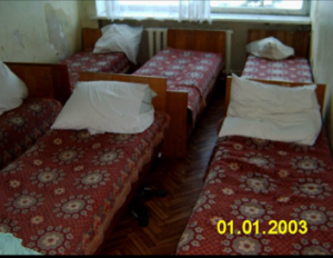 Temrowski's '16 living quarters while at the orphanage